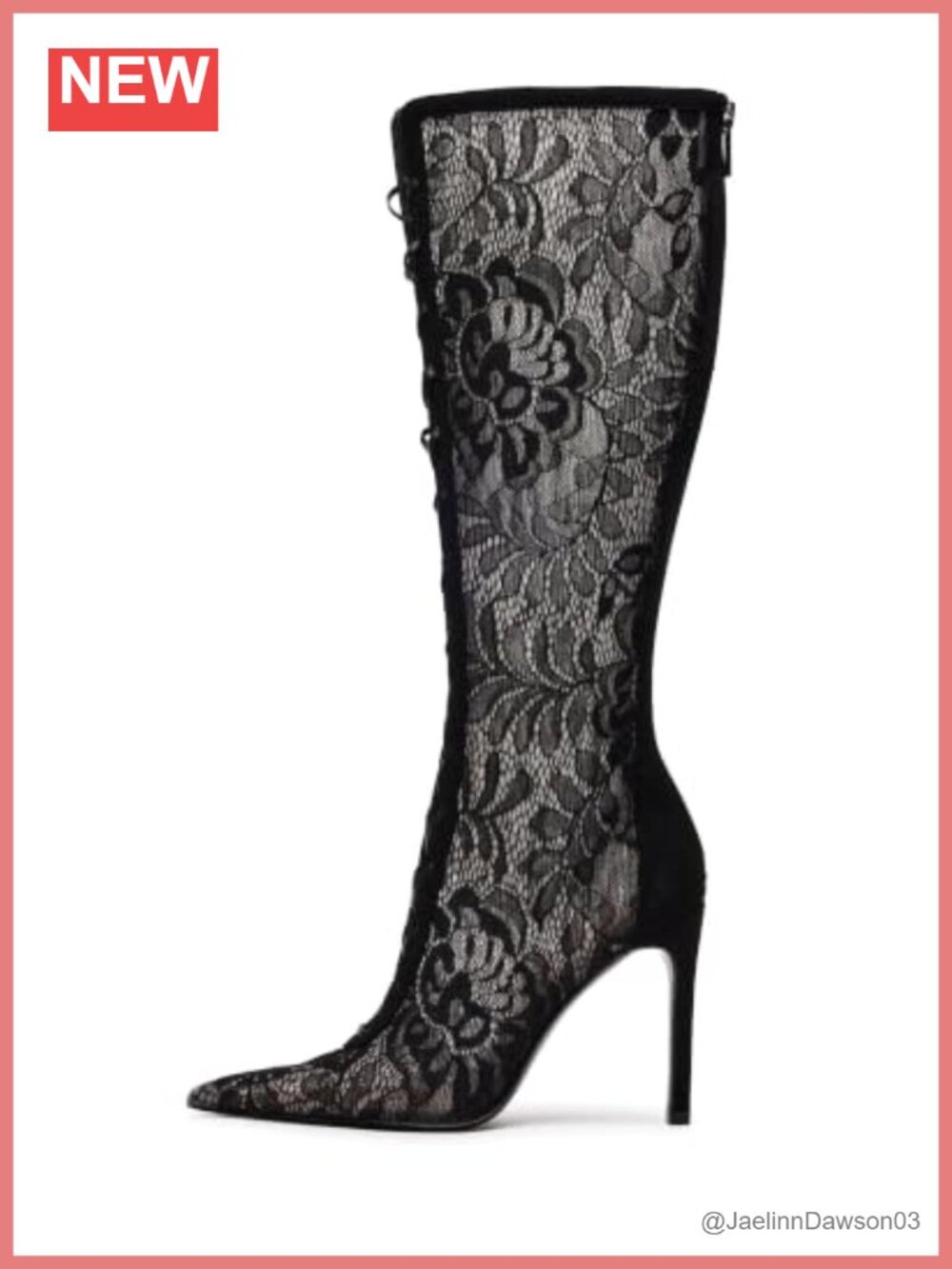Steve Madden Maxine Women's Knee High Boots Pointed Toe Zip